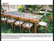 Tablet Screenshot of blossomfurnishings.com